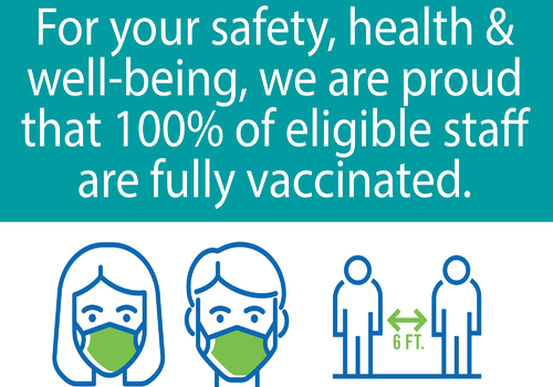 CareSouth Carolina Reach 100% Vaccinated for Eligible Staff