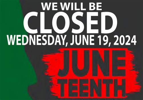 All CareSouth Carolina Offices Closed Wednesday, June 19th for Juneteenth Day