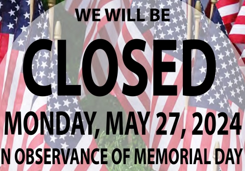CareSouth Carolina Offices Closed on Monday, May 27, 2024