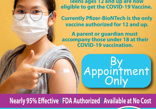 CareSouth Carolina offering Pfizer-BioNTech vaccine for ages 12 to 17