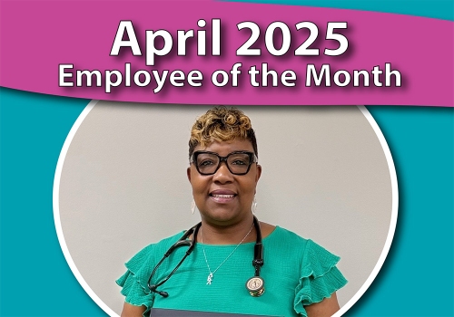 April Employee of the Month: Angela Council, FNP-C