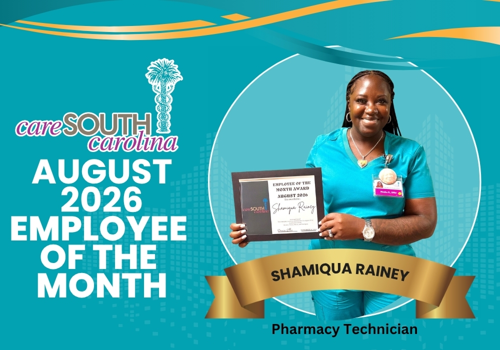 August 2026 Employee of the Month - Shamiqua Rainey