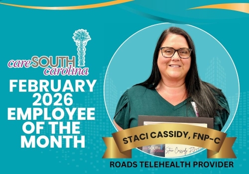 February 2026 Employee of the Month - Staci Cassidy, FNP-C