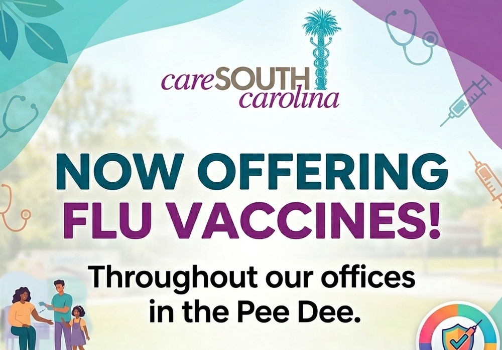 CareSouth Carolina Now Offering Flu Vaccines Throughout the Pee Dee