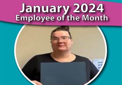 January 2024 Employee of the Month, Sherri Sutton