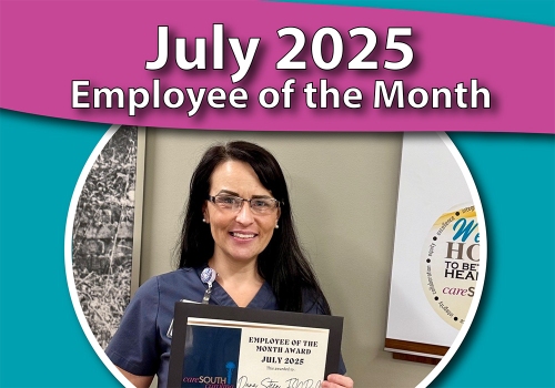July 2025 Employee of the Month - Dana Steen, FNP-C