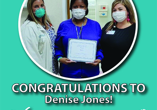 MAY 2020 EMPLOYEE OF THE MONTH – DENISE JONES