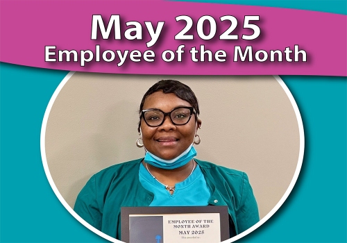 May Employee of the Month: Shanton Myers