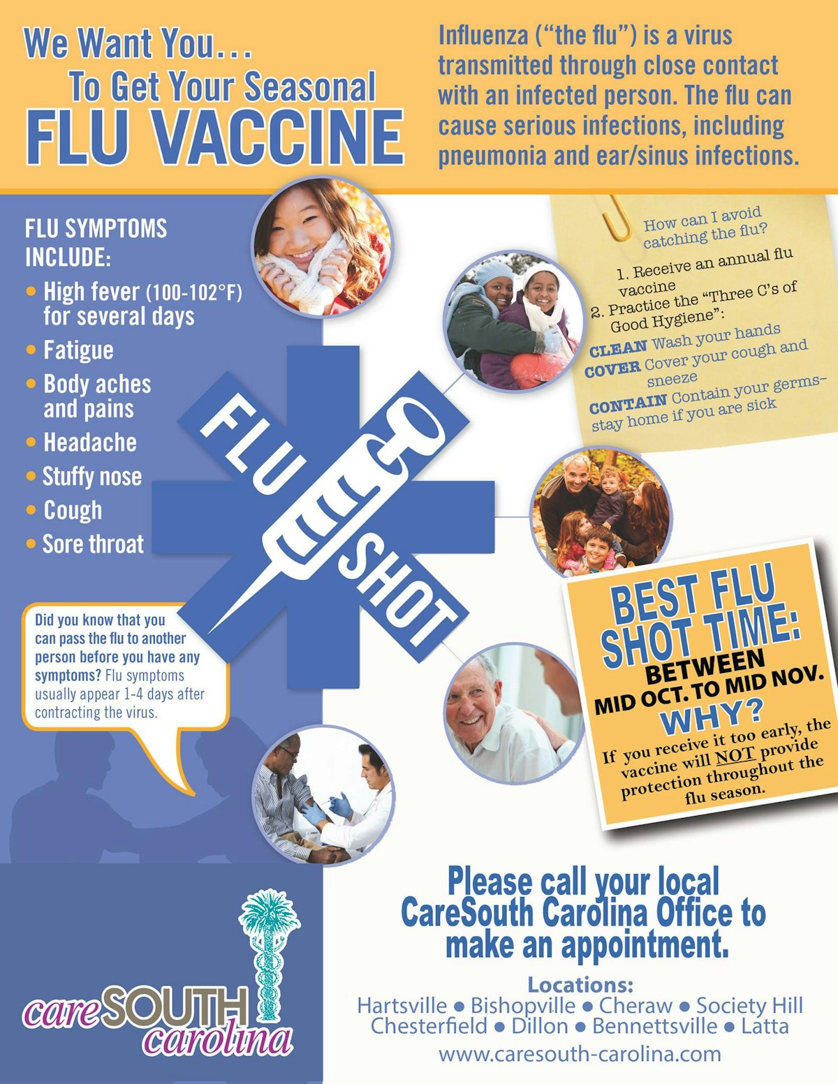 The importance of a Flu Shot amidst the COVID19 pandemic CareSouth