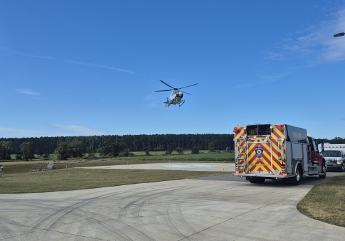 CareSouth Carolina McColl Office Helipad Serves Community in Life-Saving Transport